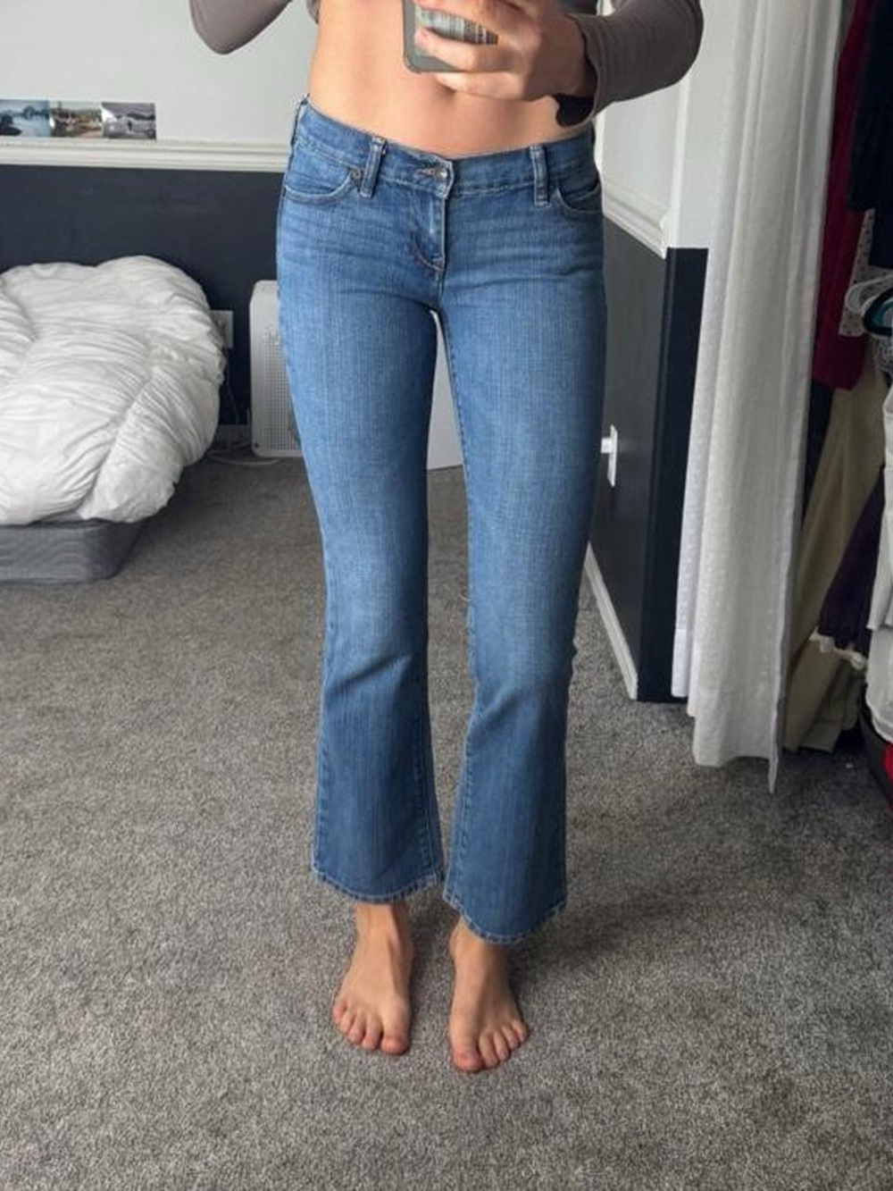 GAP Medium Blue Boot Cut Jeans